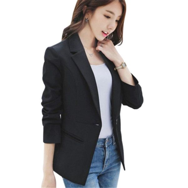 women's suits & blazers blazer women arrivals 2021 ladies sleeve long business office suit jacket female black blaser femme pz705, White;black
women's suits & blazers blazer women arrivals 2021 ladies sleeve long business office suit jacket female black blaser femme pz705, White;black