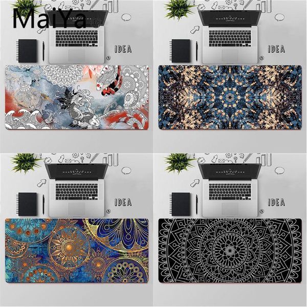 mouse pads & wrist rests maiya beautiful mandala art unique deskpad game mousepad large keyboards mat
mouse pads & wrist rests maiya beautiful mandala art unique deskpad game mousepad large keyboards mat