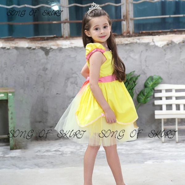 girl's dresses off the shoulder bow knot wedding flower girl tulle children's first communion skirt sunshine cute performance, Red;yellow
girl's dresses off the shoulder bow knot wedding flower girl tulle children's first communion skirt sunshine cute performance, Red;yellow