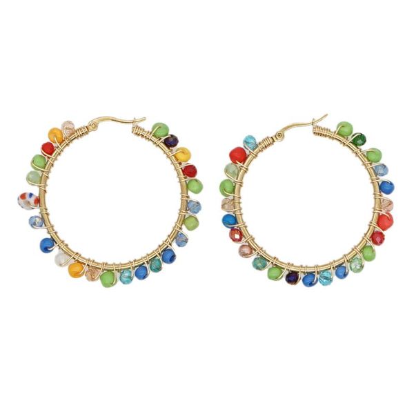 hoop & huggie shinus earring crystal beads earrings for women statement ear ring 2021 trendy jewellery bohemian stainless steel hoops, Golden;silver
hoop & huggie shinus earring crystal beads earrings for women statement ear ring 2021 trendy jewellery bohemian stainless steel hoops, Golden;silver
