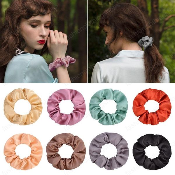 korean 8 colors ins girls satin scrunchies elastic hairbands big ponytail holder hair bands women hair accessories, Slivery;white
korean 8 colors ins girls satin scrunchies elastic hairbands big ponytail holder hair bands women hair accessories, Slivery;white