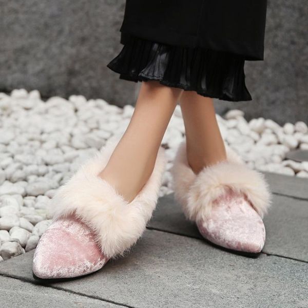 boots womens pointy toe velvet leather real fur mules loafers block heel warm winter snow shoes furry 3colors plus siz, Black
boots womens pointy toe velvet leather real fur mules loafers block heel warm winter snow shoes furry 3colors plus siz, Black