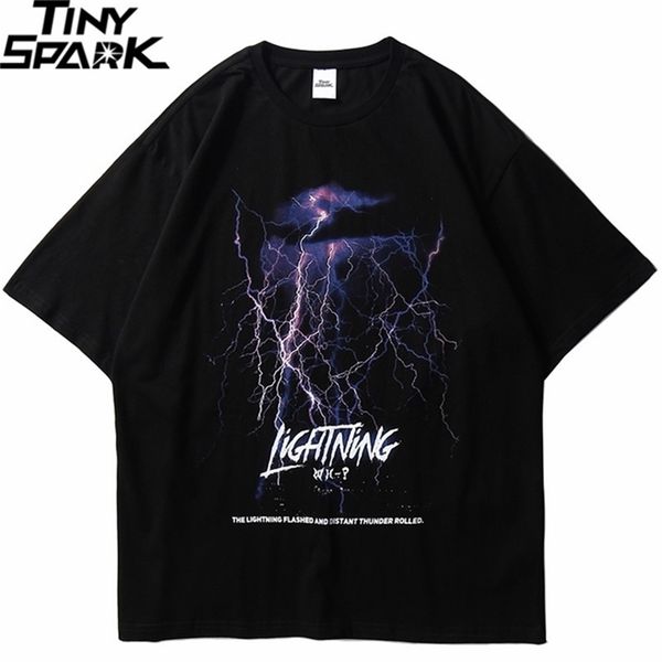 men t shirt hip hop streetwear thunder lightning t-shirt harajuku tshirts summer short sleeve casual cotton tees black 220302, White;black
men t shirt hip hop streetwear thunder lightning t-shirt harajuku tshirts summer short sleeve casual cotton tees black 220302, White;black