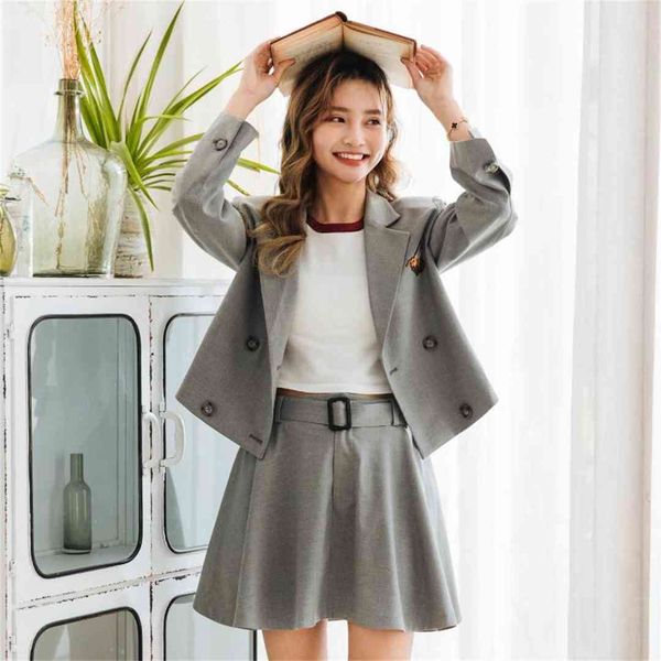 school uniform two piece skirt dresses suits designer fashion female suit women blazer complete outfit 2 set ladies workwear work, White;black
school uniform two piece skirt dresses suits designer fashion female suit women blazer complete outfit 2 set ladies workwear work, White;black