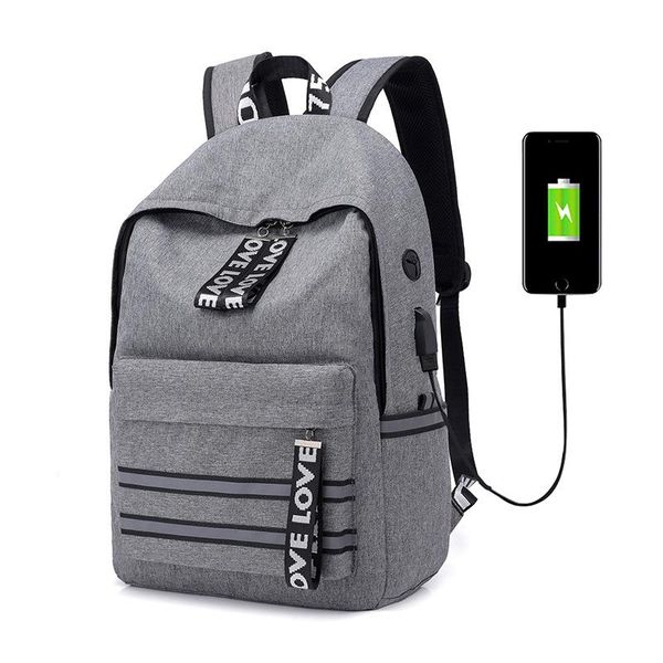 backpack usb charging large capacity oxford striped zipper 17-inch lapbags men travel casual school rucksack
backpack usb charging large capacity oxford striped zipper 17-inch lapbags men travel casual school rucksack