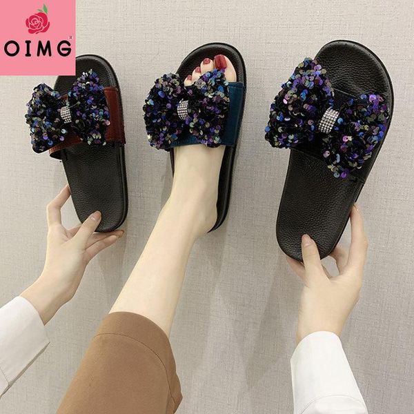 causal women slippers summer bow sequins glitter flats female outdoor flat platform shoes for ladies, Black
causal women slippers summer bow sequins glitter flats female outdoor flat platform shoes for ladies, Black