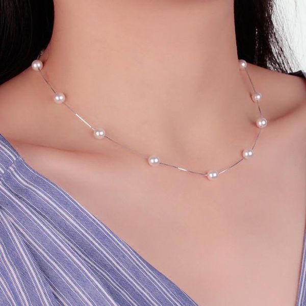 pendant necklaces silver plated 12 pcs 6mm pearl box chain choker necklace kolye collares bijoux femme gift ins s-n54
pendant necklaces silver plated 12 pcs 6mm pearl box chain choker necklace kolye collares bijoux femme gift ins s-n54