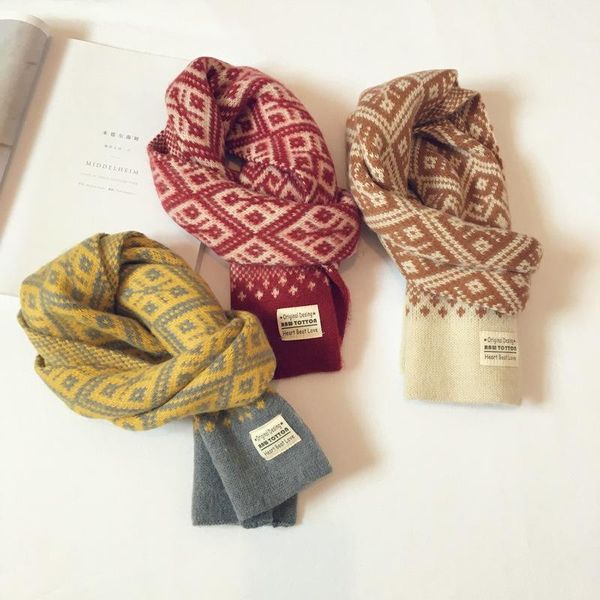 scarves jacquard knitted wool scarf baby warm winter children's little boy and girl's neck wrap autumn baby's, Blue;gray
scarves jacquard knitted wool scarf baby warm winter children's little boy and girl's neck wrap autumn baby's, Blue;gray