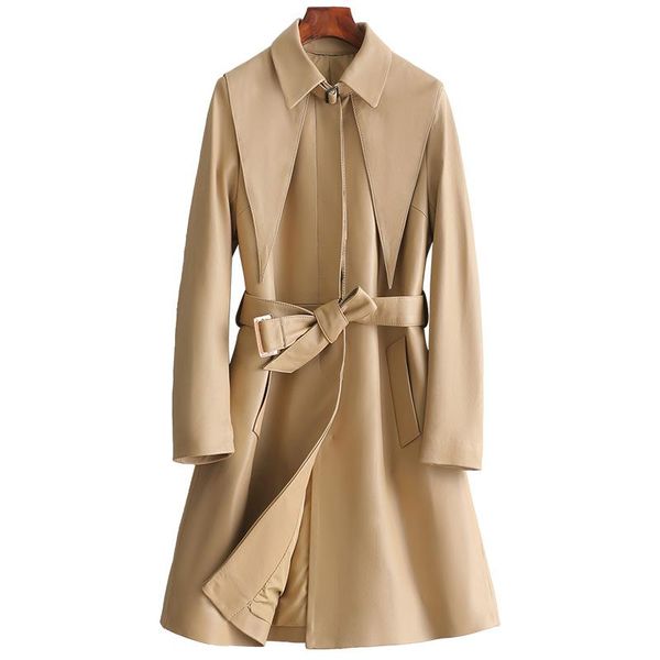 women's leather & faux lady genuine real sheepskin suede coat spring autumn women jacket moto suit outerwear garment lf21062kqn, Black
women's leather & faux lady genuine real sheepskin suede coat spring autumn women jacket moto suit outerwear garment lf21062kqn, Black