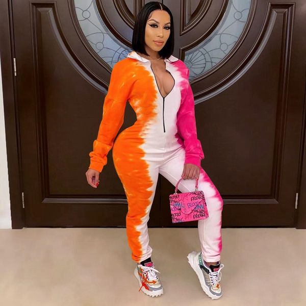 tie dye long sleeve jumpsuit women rompers sport clothes for women 2021 fall front zipper casual rompers womens jumpsuit pants, Black;white
tie dye long sleeve jumpsuit women rompers sport clothes for women 2021 fall front zipper casual rompers womens jumpsuit pants, Black;white