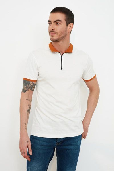 men's t-shirts trendyol men 's regular fit short sleeve contrast detail t-shirt tmnss21ts2786, White;black
men's t-shirts trendyol men 's regular fit short sleeve contrast detail t-shirt tmnss21ts2786, White;black