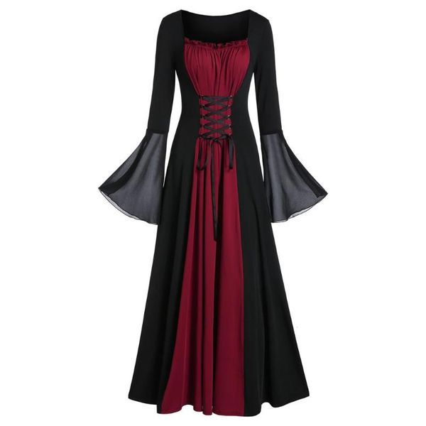 men's shorts elegant gothic dress women long sleeve punk female halloween 2021 flare aesthetic plus size clothes ladies#j30, White;black
men's shorts elegant gothic dress women long sleeve punk female halloween 2021 flare aesthetic plus size clothes ladies#j30, White;black