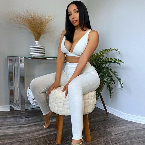 haixueli fitness tracksuit set women deep-v bra tank suit clothes short and slim feamale long legging sportsuit women's two piece, White
haixueli fitness tracksuit set women deep-v bra tank suit clothes short and slim feamale long legging sportsuit women's two piece, White