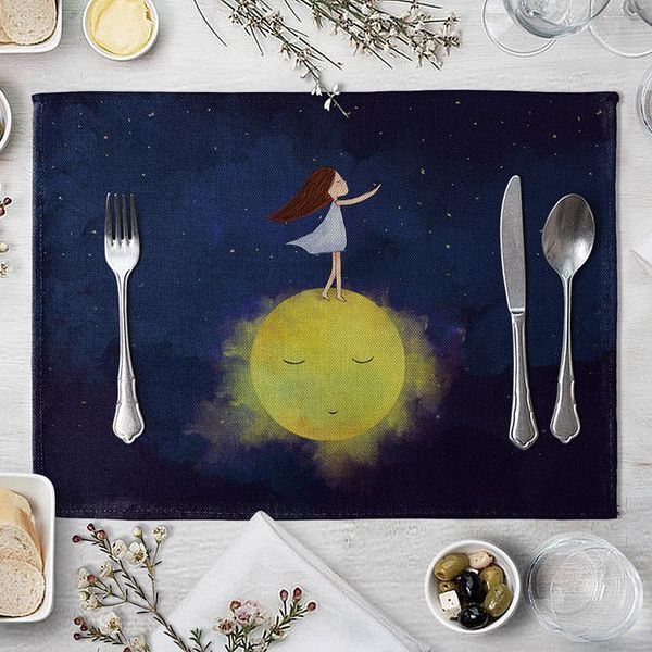 mats & pads moon and sun mat tableware drink cup for kitchen dining table placemat accessories tools
mats & pads moon and sun mat tableware drink cup for kitchen dining table placemat accessories tools
