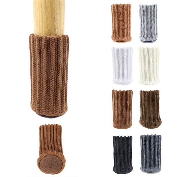 4/8 pcs chair leg socks knitting table foot cover non-slip for furniture protectors home decor solid color covers
4/8 pcs chair leg socks knitting table foot cover non-slip for furniture protectors home decor solid color covers