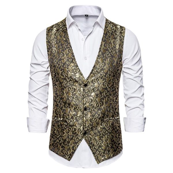men's vests vintage wedding club gilet male custome waist coats nice men vest party slim fit print pockets sleeveless jackets, Black;white
men's vests vintage wedding club gilet male custome waist coats nice men vest party slim fit print pockets sleeveless jackets, Black;white