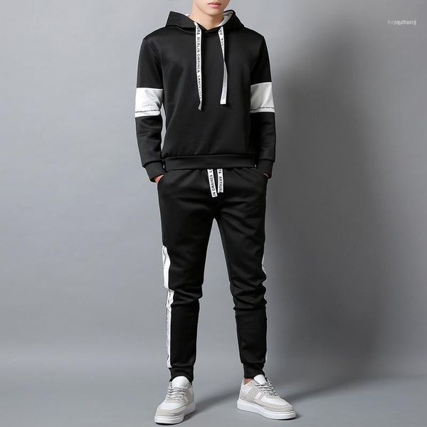 2021autumn men's leisure sports suit two-piece men hoodies sweatshirts coat fashion hip hop streetwear11, Gray
2021autumn men's leisure sports suit two-piece men hoodies sweatshirts coat fashion hip hop streetwear11, Gray