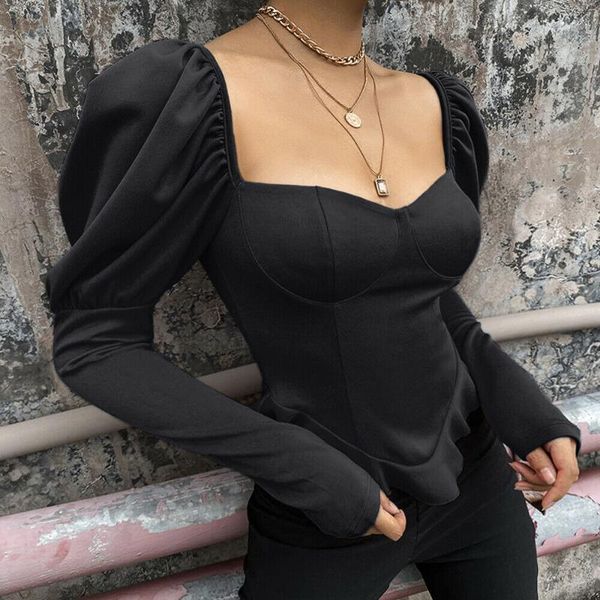 women's t-shirt vintage deep v neck women t-shirts puff sleeve jumper summer autumn lady shirt female casual tee, White
women's t-shirt vintage deep v neck women t-shirts puff sleeve jumper summer autumn lady shirt female casual tee, White