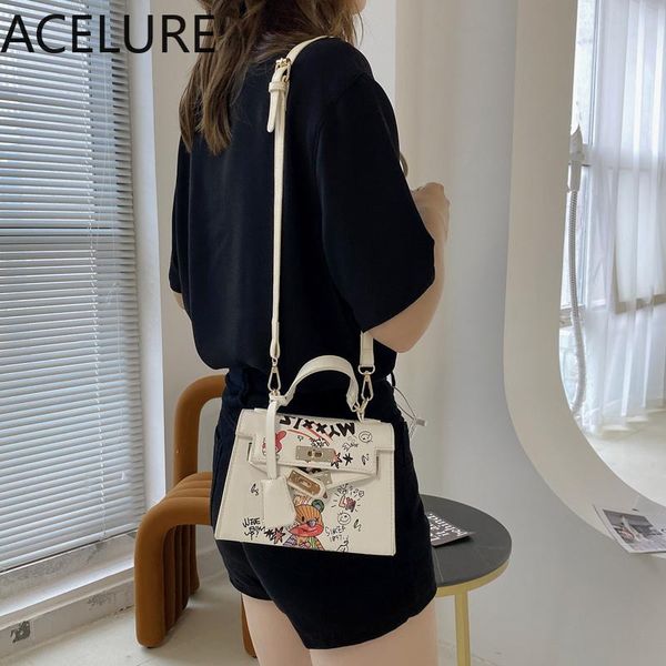 evening bags acelure cute cartoon printing pu leather small shoulder for women black white handbags ladies satchel flap
evening bags acelure cute cartoon printing pu leather small shoulder for women black white handbags ladies satchel flap
