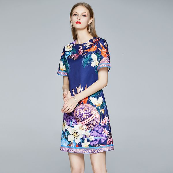 casual dresses summer elegant butterfly jungle flower print women short sleeve o-neck mini party female loose vintage mzow, Black;gray
casual dresses summer elegant butterfly jungle flower print women short sleeve o-neck mini party female loose vintage mzow, Black;gray