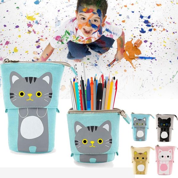 unique design cute big cat pencil case fabric quality school supplies stationery box pencilcase bag bags
unique design cute big cat pencil case fabric quality school supplies stationery box pencilcase bag bags
