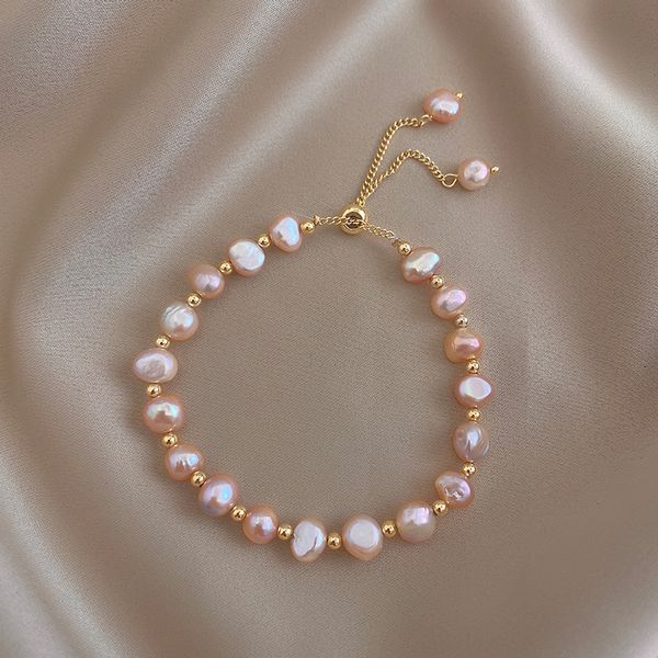 xianlan618 natural pearl adjustable bracelet with female temperament niche fashion design bracelet student girlfriends net red tid, Silver
xianlan618 natural pearl adjustable bracelet with female temperament niche fashion design bracelet student girlfriends net red tid, Silver
