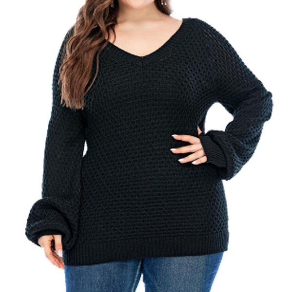 women's sweaters plus size women black pullover sweater v-neck long-sleeved puff sleeve winter casual pullovers female lady, White;black
women's sweaters plus size women black pullover sweater v-neck long-sleeved puff sleeve winter casual pullovers female lady, White;black