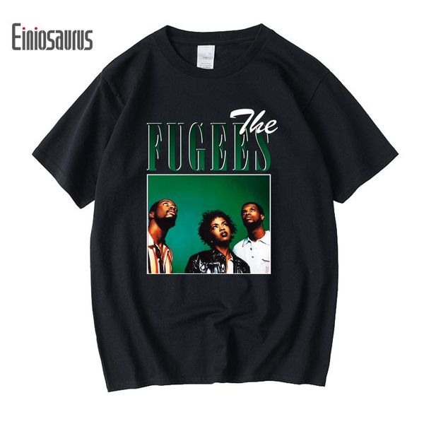 men's t-shirts the fugees 90s vintage black tshirt men t shirt casual retro graphic shirts cotton t-shirt man woman tees, White;black
men's t-shirts the fugees 90s vintage black tshirt men t shirt casual retro graphic shirts cotton t-shirt man woman tees, White;black