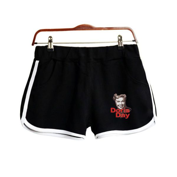 women's shorts doris day 2d kpop fashion street 2021 ladies trend casual summer, White;black
women's shorts doris day 2d kpop fashion street 2021 ladies trend casual summer, White;black