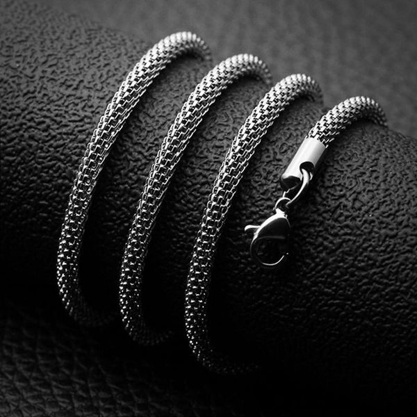 personalize stainless steel necklaces for women men 2.0-3.2mm hollow-out round net chains necklace fashion jewelry fast, Silver
personalize stainless steel necklaces for women men 2.0-3.2mm hollow-out round net chains necklace fashion jewelry fast, Silver