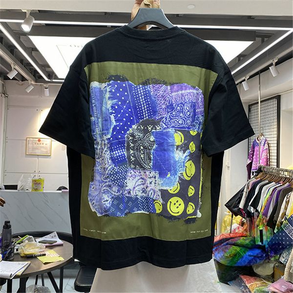 t shirts man t-shirt men women quality back cashew flower graphic print kapital tee, White;black
t shirts man t-shirt men women quality back cashew flower graphic print kapital tee, White;black