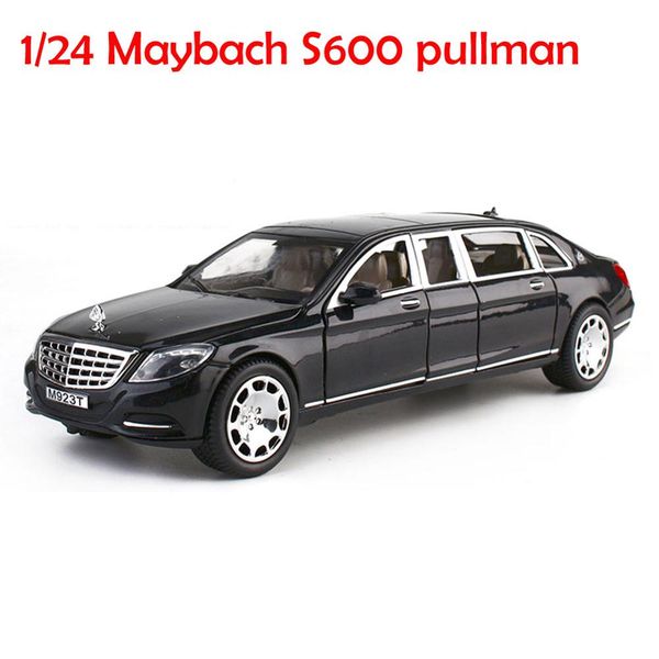 realistic exquisite 1/24 maybach s600 pullman metal diecast alloy model car light and sound pull-back car collectable toy gift
realistic exquisite 1/24 maybach s600 pullman metal diecast alloy model car light and sound pull-back car collectable toy gift