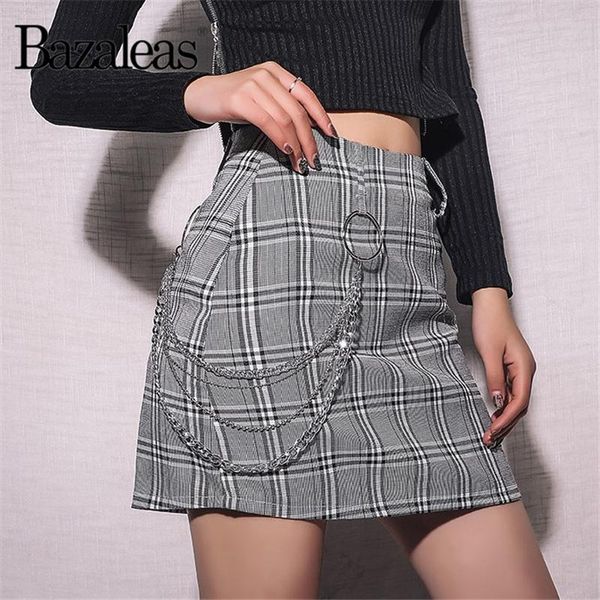 skirts bazaleas streetwear tartan grey women a-line skirt high waist chain mini harajuku plaid womens drop, Black
skirts bazaleas streetwear tartan grey women a-line skirt high waist chain mini harajuku plaid womens drop, Black
