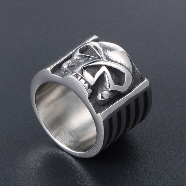 cluster rings skull for mens vintage gothic accessories wholesale unique men's ring stainless steel wide signet-ring men fashion jewelr, Golden;silver
cluster rings skull for mens vintage gothic accessories wholesale unique men's ring stainless steel wide signet-ring men fashion jewelr, Golden;silver