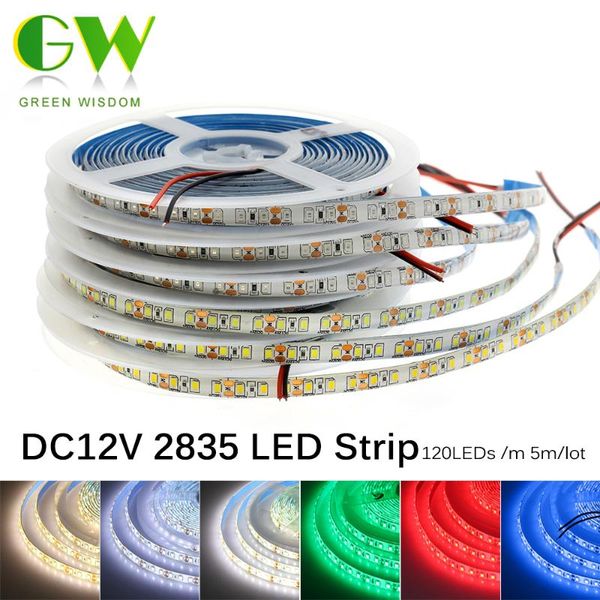 strips 5m led strip light flexible lamp ribbon dc12v 2835 smd waterproof tape for home decoration lighting 120leds/m 6w/m
strips 5m led strip light flexible lamp ribbon dc12v 2835 smd waterproof tape for home decoration lighting 120leds/m 6w/m