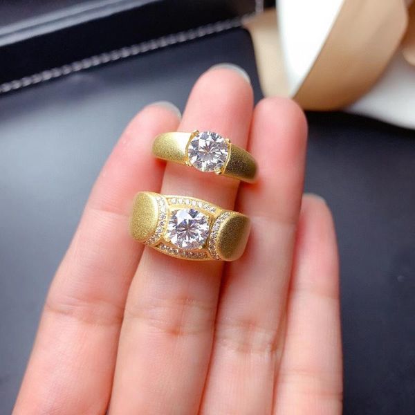 cluster rings mosanstone lovers ring 925 sterling silver inlay antique craft wedding anniversary gift, Golden;silver
cluster rings mosanstone lovers ring 925 sterling silver inlay antique craft wedding anniversary gift, Golden;silver