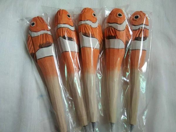 ballpoint pens 10pcs/lot promotional wood craft animal pen handmade carved colored gift, Blue;orange
ballpoint pens 10pcs/lot promotional wood craft animal pen handmade carved colored gift, Blue;orange