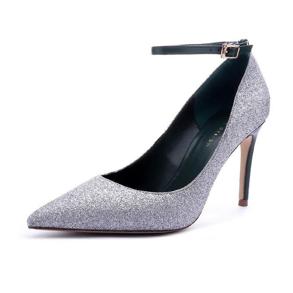 dress shoes 2021 spring woman pumps 9.5cm high-heeled sequin cloth buckle pointed super womens party nightclub pump, Black
dress shoes 2021 spring woman pumps 9.5cm high-heeled sequin cloth buckle pointed super womens party nightclub pump, Black