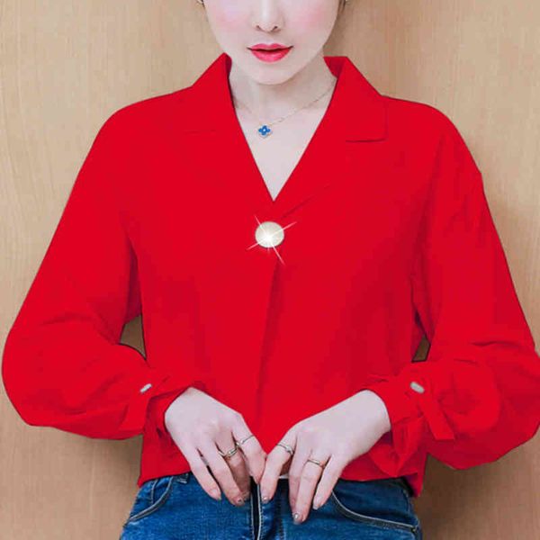 womens and blouses v-neck chiffon blouse shirt women clothes blusas mujer de moda long sleeve blouse women c743 210426, White
womens and blouses v-neck chiffon blouse shirt women clothes blusas mujer de moda long sleeve blouse women c743 210426, White