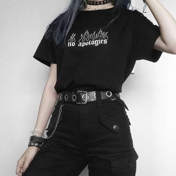 no apologies letter aesthetic women t shirt harajuku vintage graphic funny tee grunge style o-neck cotton streetwear casual 210518, White
no apologies letter aesthetic women t shirt harajuku vintage graphic funny tee grunge style o-neck cotton streetwear casual 210518, White