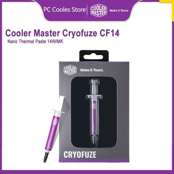 fans & coolings cooler master cryofuze cf14 nano thermal grease paste for pc lapgpu cpu heatsink 14w/ conductive silicone
fans & coolings cooler master cryofuze cf14 nano thermal grease paste for pc lapgpu cpu heatsink 14w/ conductive silicone