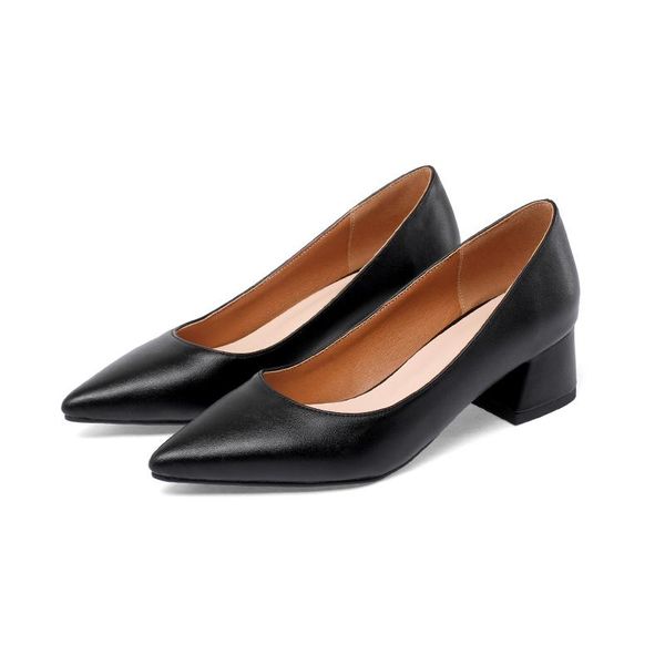 dress shoes nice women pumps pointed toe vogue single shallow casual medium heels party office large size 38 39 41 42 43, Black
dress shoes nice women pumps pointed toe vogue single shallow casual medium heels party office large size 38 39 41 42 43, Black