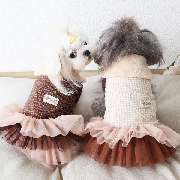 dog clothes lace love grid cat dress coat jacket pet clothing for dogs winter warm products puppy teddy chihuahua apparel
dog clothes lace love grid cat dress coat jacket pet clothing for dogs winter warm products puppy teddy chihuahua apparel