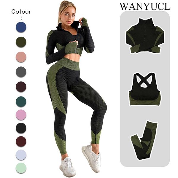 yoga outfit women set gym clothing female sport fitness suit running clothes leggings seamless bra suits s-xl
yoga outfit women set gym clothing female sport fitness suit running clothes leggings seamless bra suits s-xl