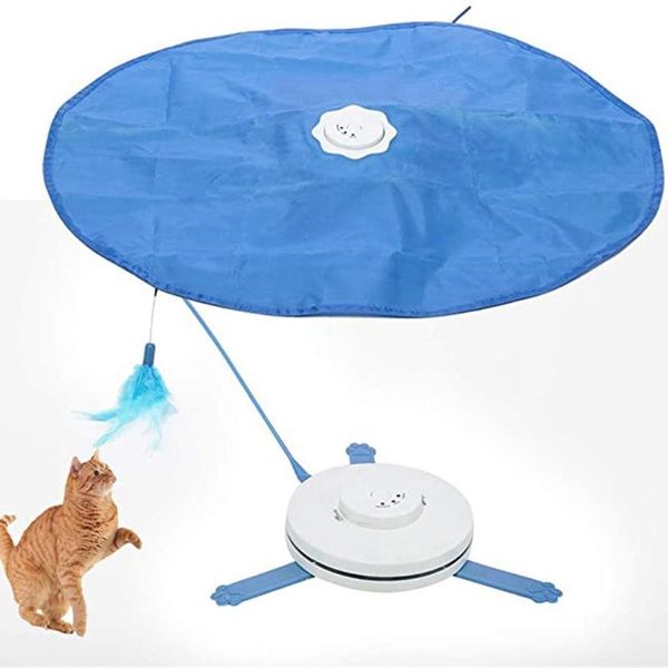 cat toys pet feather toy eletric timing teaser automatic interactive tear resistant nylon abs material for cats of all ages
cat toys pet feather toy eletric timing teaser automatic interactive tear resistant nylon abs material for cats of all ages