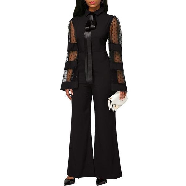 wide leg bodysuit for women 2021 spring black mesh dot high waist office rompers casual jumpsuit overalls women's jumpsuits, Black;white
wide leg bodysuit for women 2021 spring black mesh dot high waist office rompers casual jumpsuit overalls women's jumpsuits, Black;white