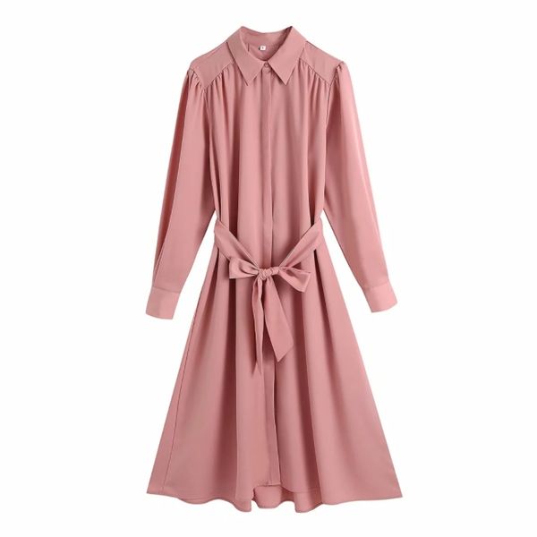 fashion women turndown collar sashes midi shirt dress female long sleeve clothes office lady loose vestido d7219 210430, Black;gray
fashion women turndown collar sashes midi shirt dress female long sleeve clothes office lady loose vestido d7219 210430, Black;gray