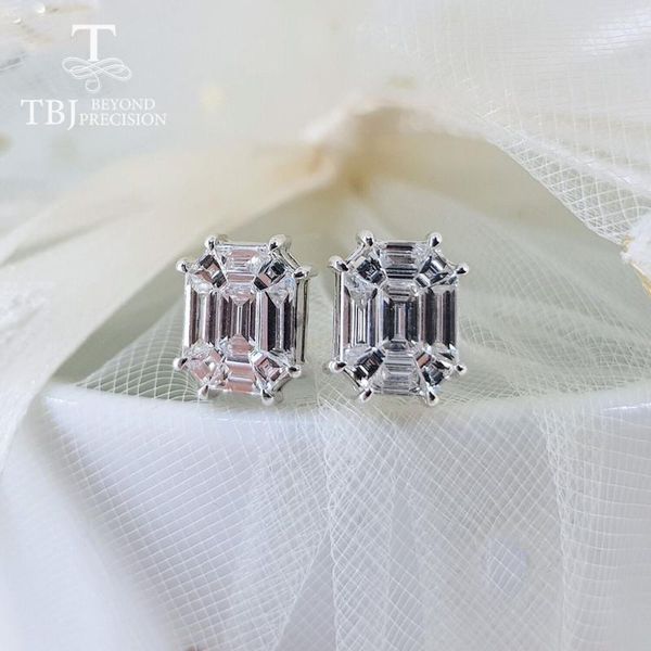 dangle & chandelier tbj ,18k white gold diamond earring,1.05ct africa natural 4ct looking cluster setting jewelry fashion design women, Silver
dangle & chandelier tbj ,18k white gold diamond earring,1.05ct africa natural 4ct looking cluster setting jewelry fashion design women, Silver