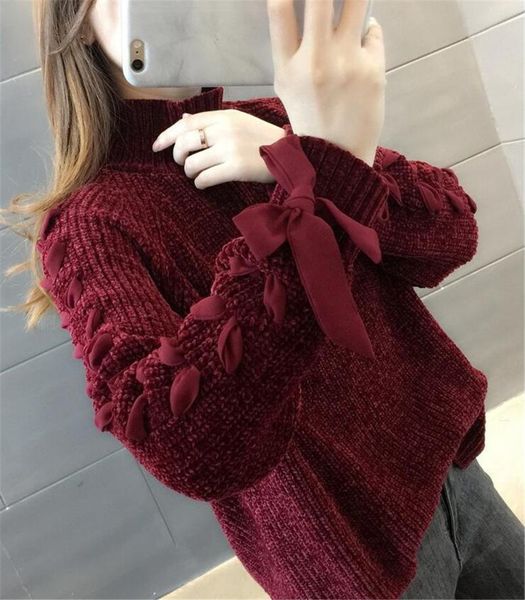 women's sweaters 2021 spring autumn clothes solid loose lazy blouse thicker warm female korean turtleneck knit sweater pullover women, White;black
women's sweaters 2021 spring autumn clothes solid loose lazy blouse thicker warm female korean turtleneck knit sweater pullover women, White;black