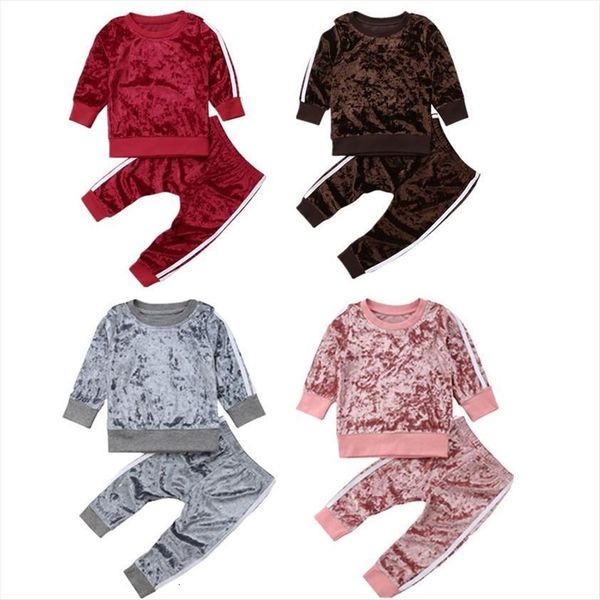 fashion kids baby boy girls sports clothes toddler girl striped velvet autumn spring suit hoodies pants 2pcs outfit set, White
fashion kids baby boy girls sports clothes toddler girl striped velvet autumn spring suit hoodies pants 2pcs outfit set, White